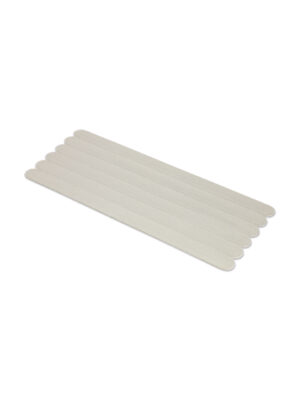 Tiras Antideslizantes PVC Precortadas color Transparente 2cm x 30cm x 12 tiras
